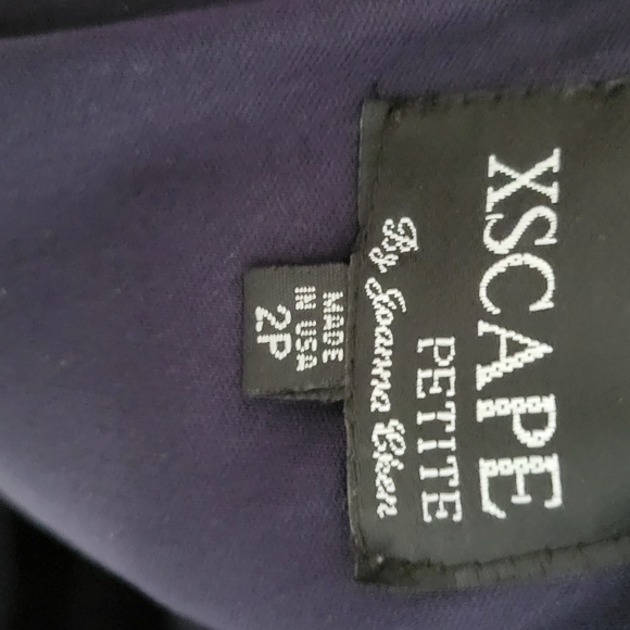 Navy blue fine dress from Macy's - Picture 4 of 4